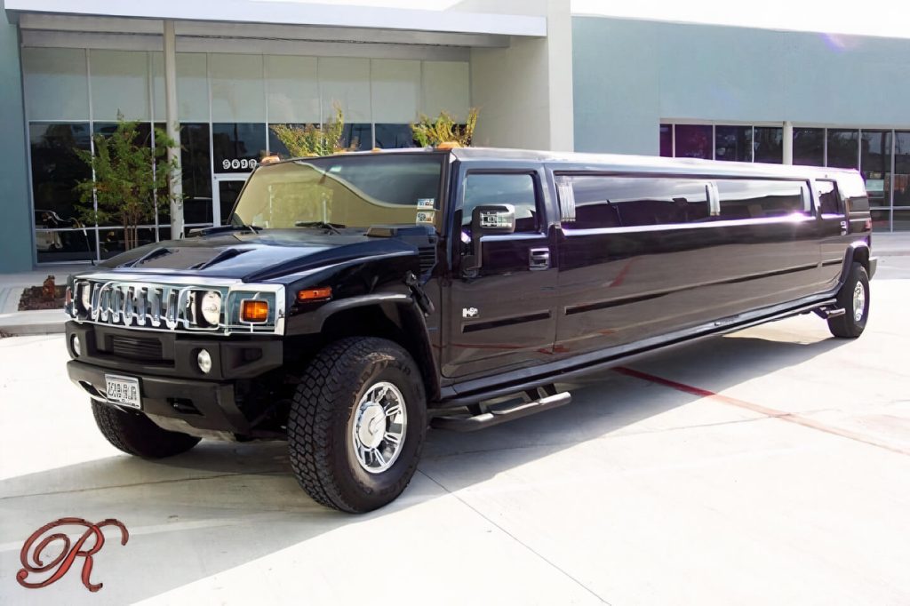 A Hummer limo in Houston, Texas.