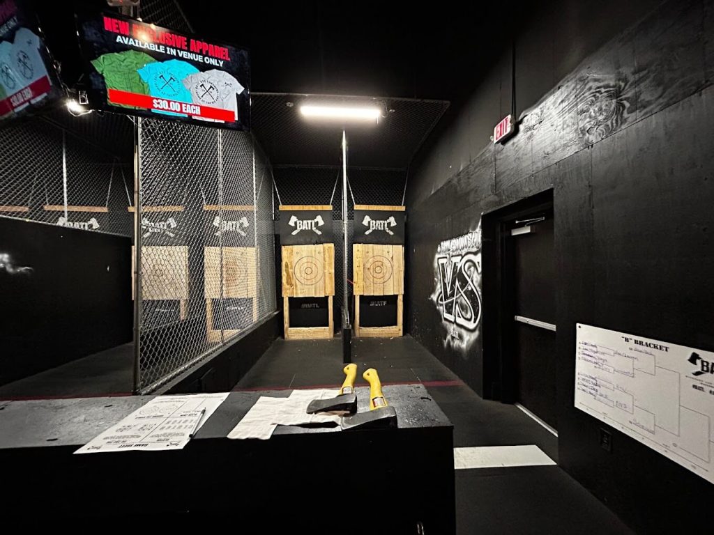 axe throwing houston anniversay ideas