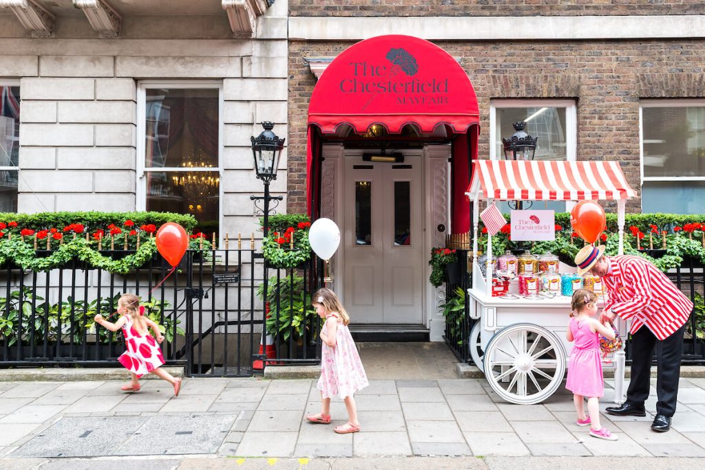 the chesterfield Mayfair is a spot for afternoon tea in London