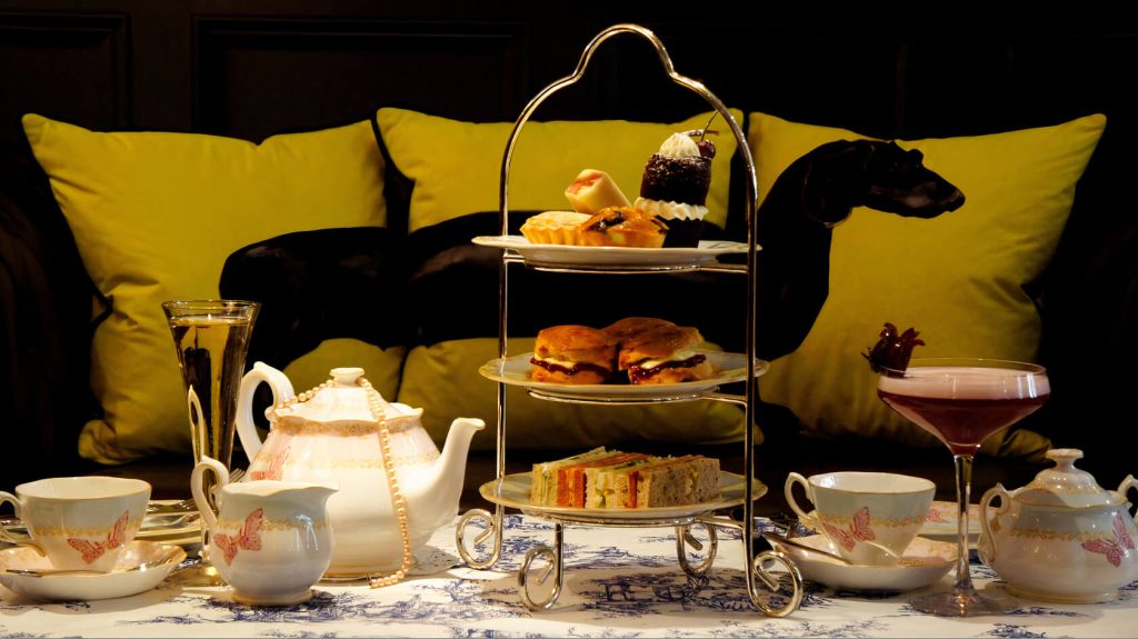 marylebone tea party at the mandeville hotel elegant christmas party themes tagvenue 1