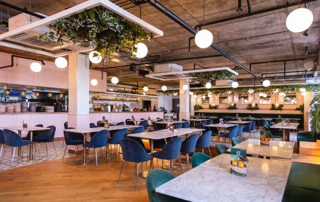 skinny kitchen restaurants in london 