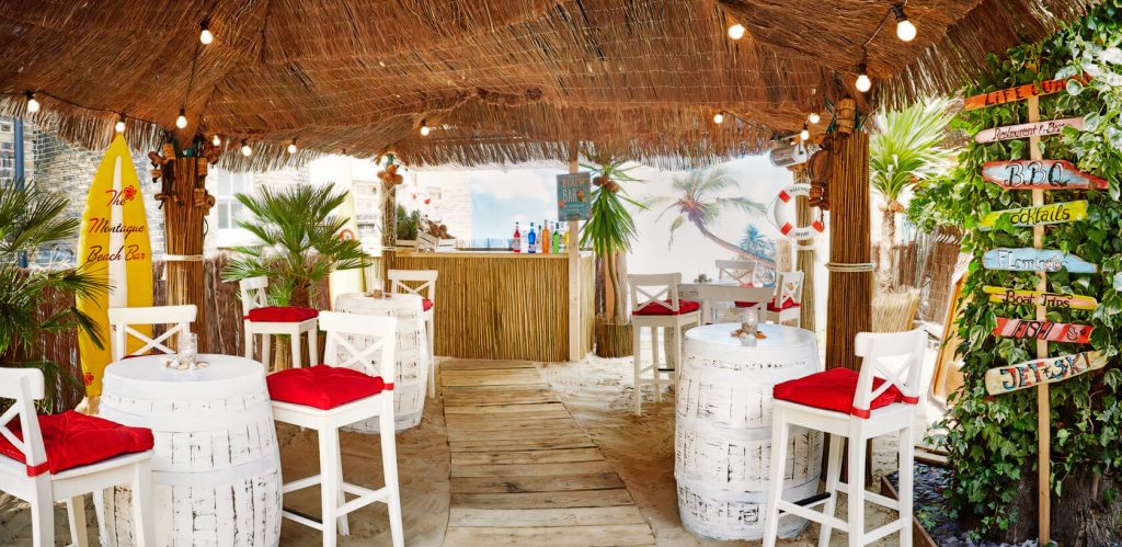 the beach bar at the montague on the gardens 1