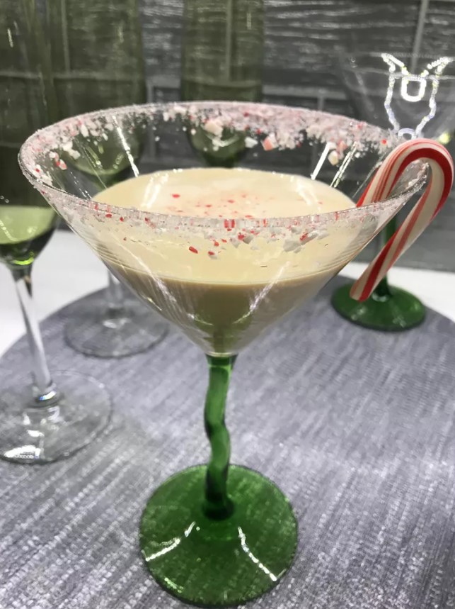 White Christmas cocktails 