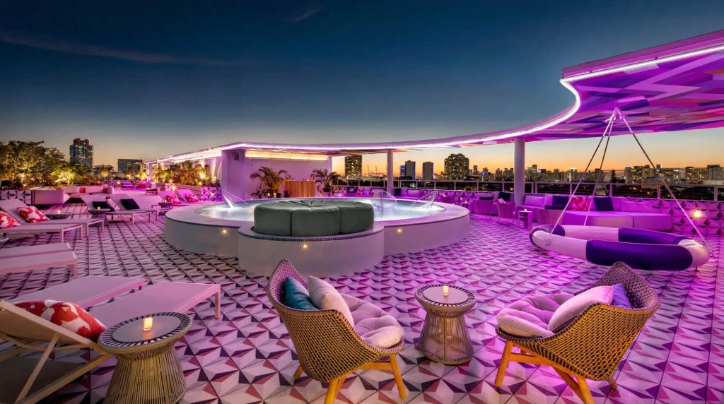 the rooftop at the upside bachelorette party ideas miami 1