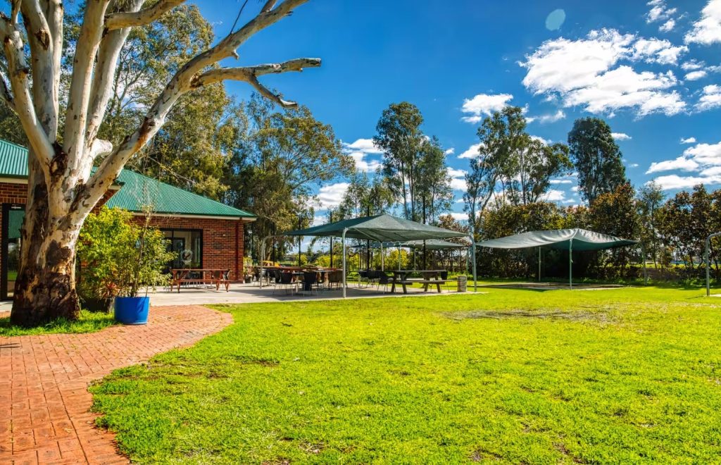 Team building activities Perth the courtyard at Swan Valley Brewery