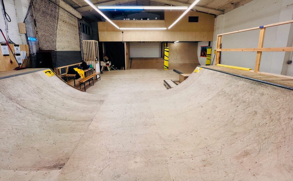 the skatepark studio at school of skate copeland park engagement party ideas 