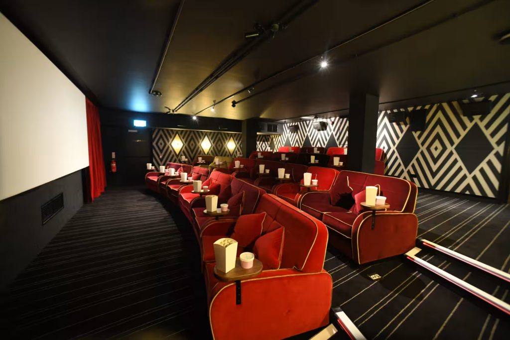 movie screening party ideas for a hen in Glasgow