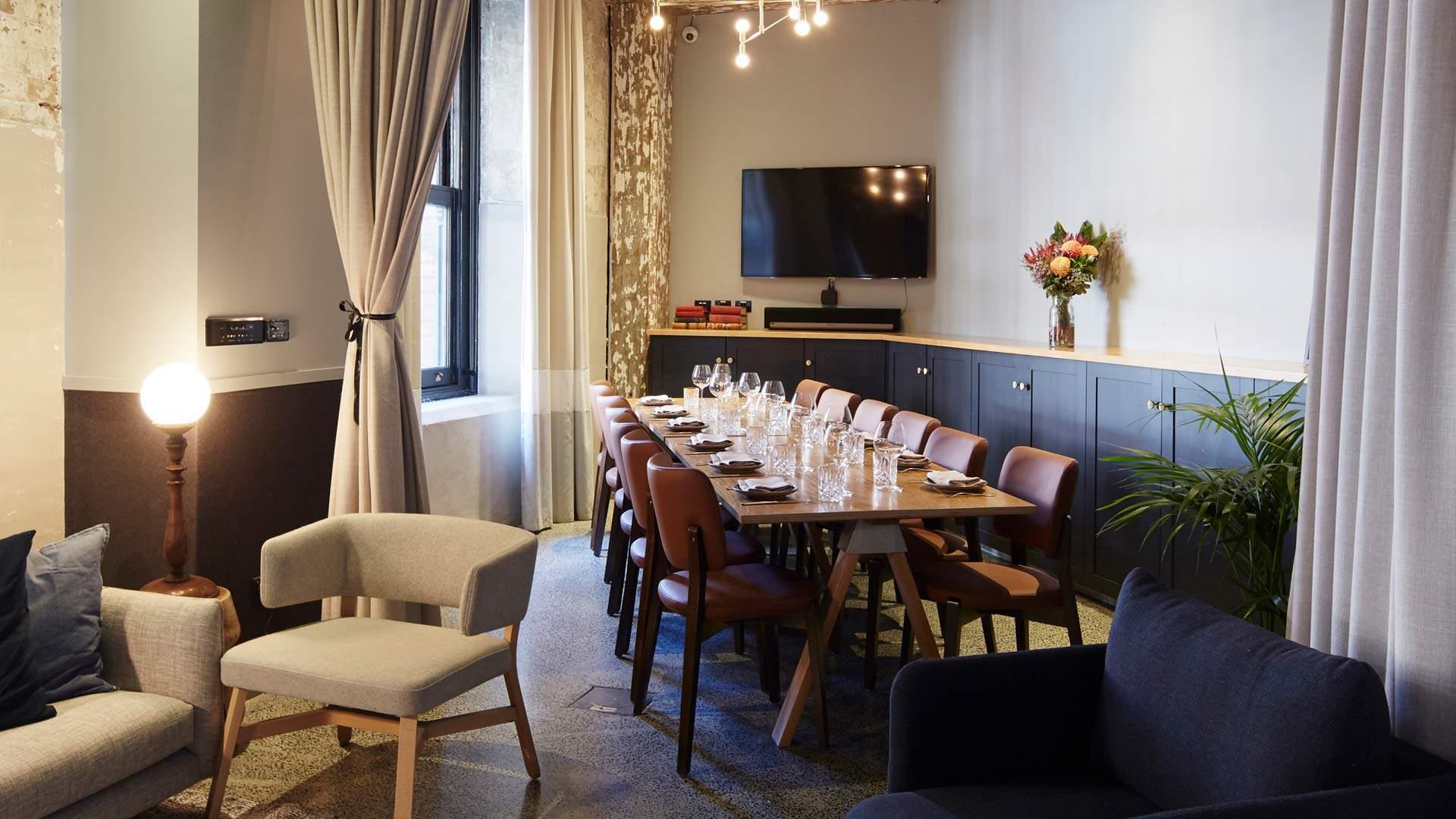 Small Private Dining Rooms for Hire in Sydney CBD