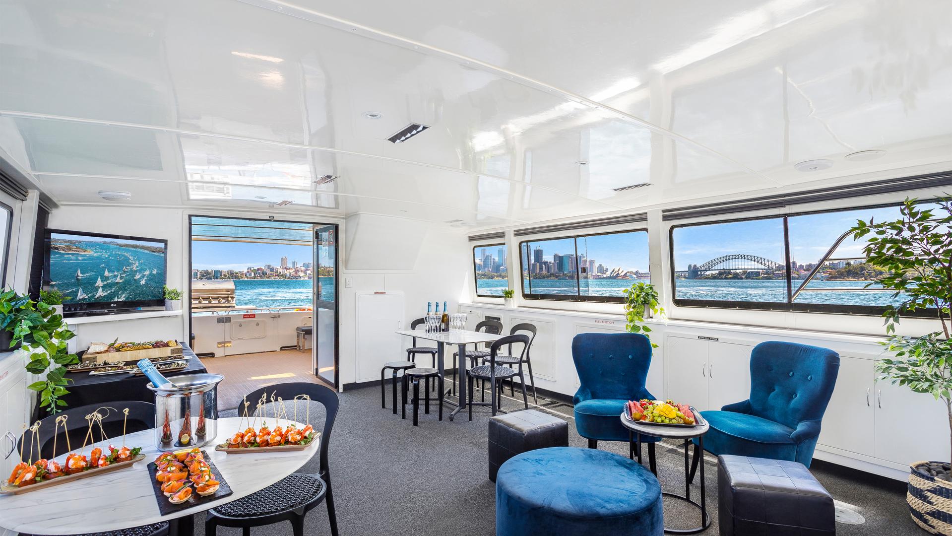 Party Boats for Hire in Sydney Harbour