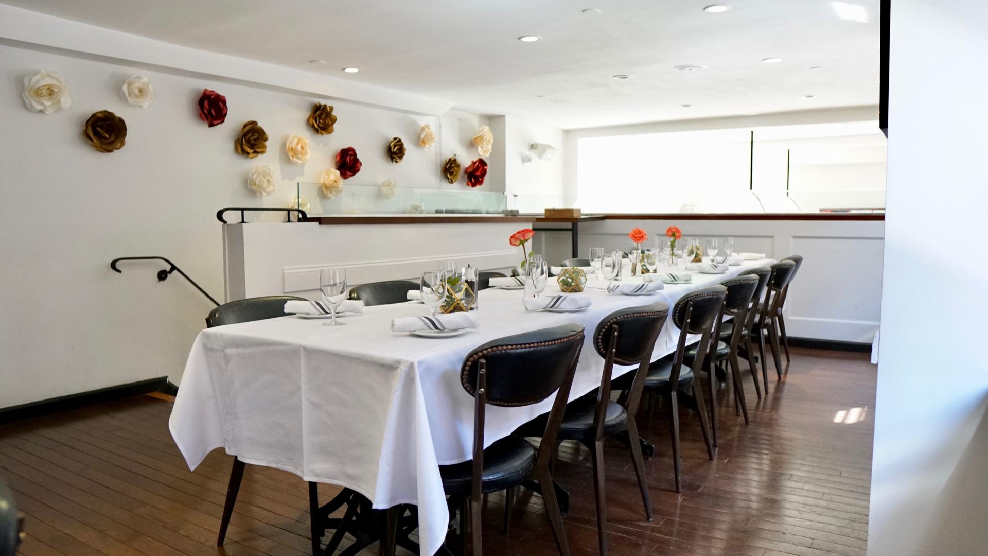 Private Dining Rooms for Rent in Midtown Manhattan, New York City, NY