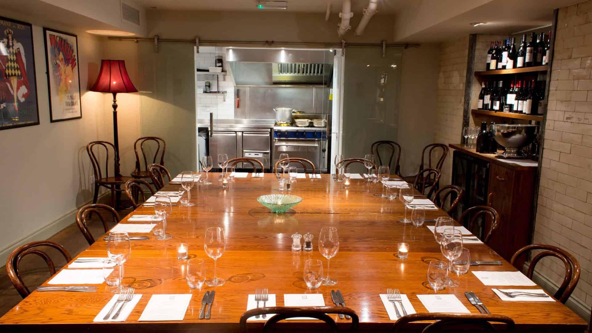 Private Dining Rooms for Hire in Clerkenwell, London