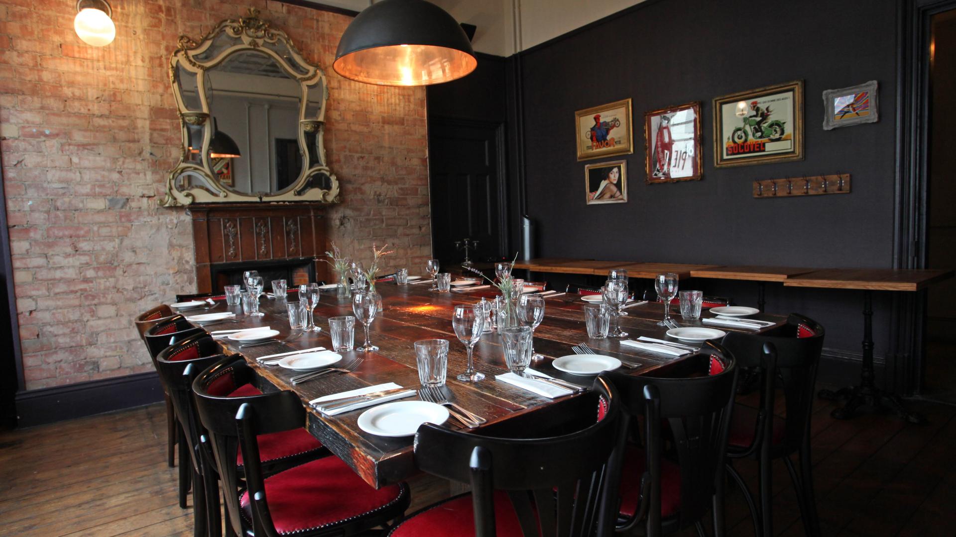 Private Dining Rooms for Hire in Derbyshire