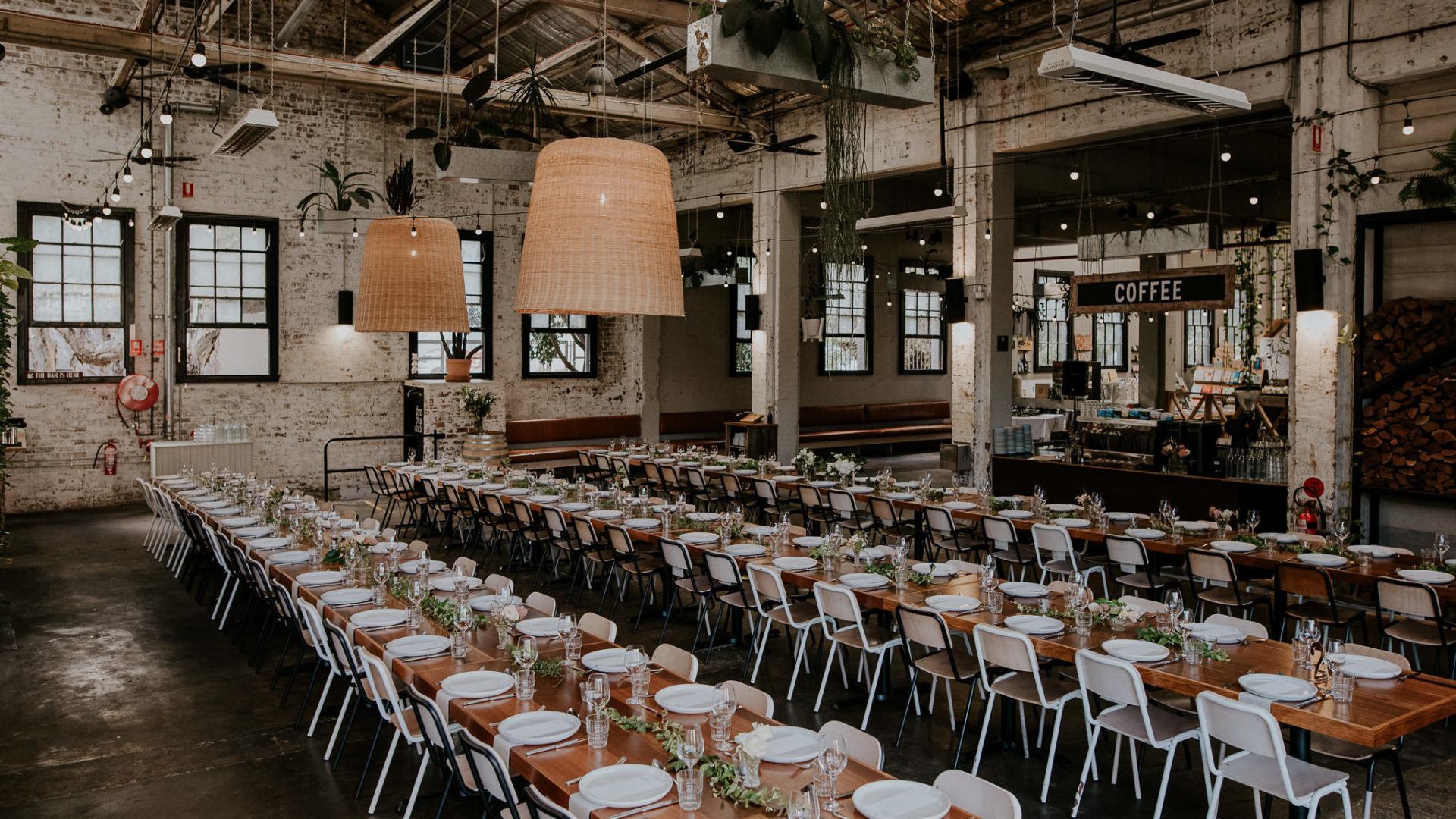 Warehouse Wedding Venues for Hire in Sydney