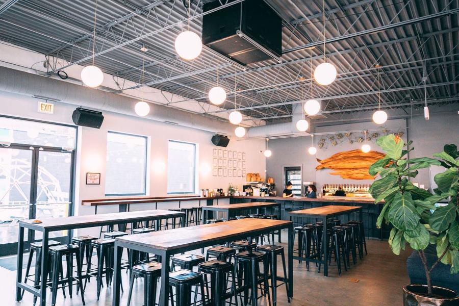 Taproom at Pilot Project Brewing - Chicago, IL in Logan Square, Chicago, IL