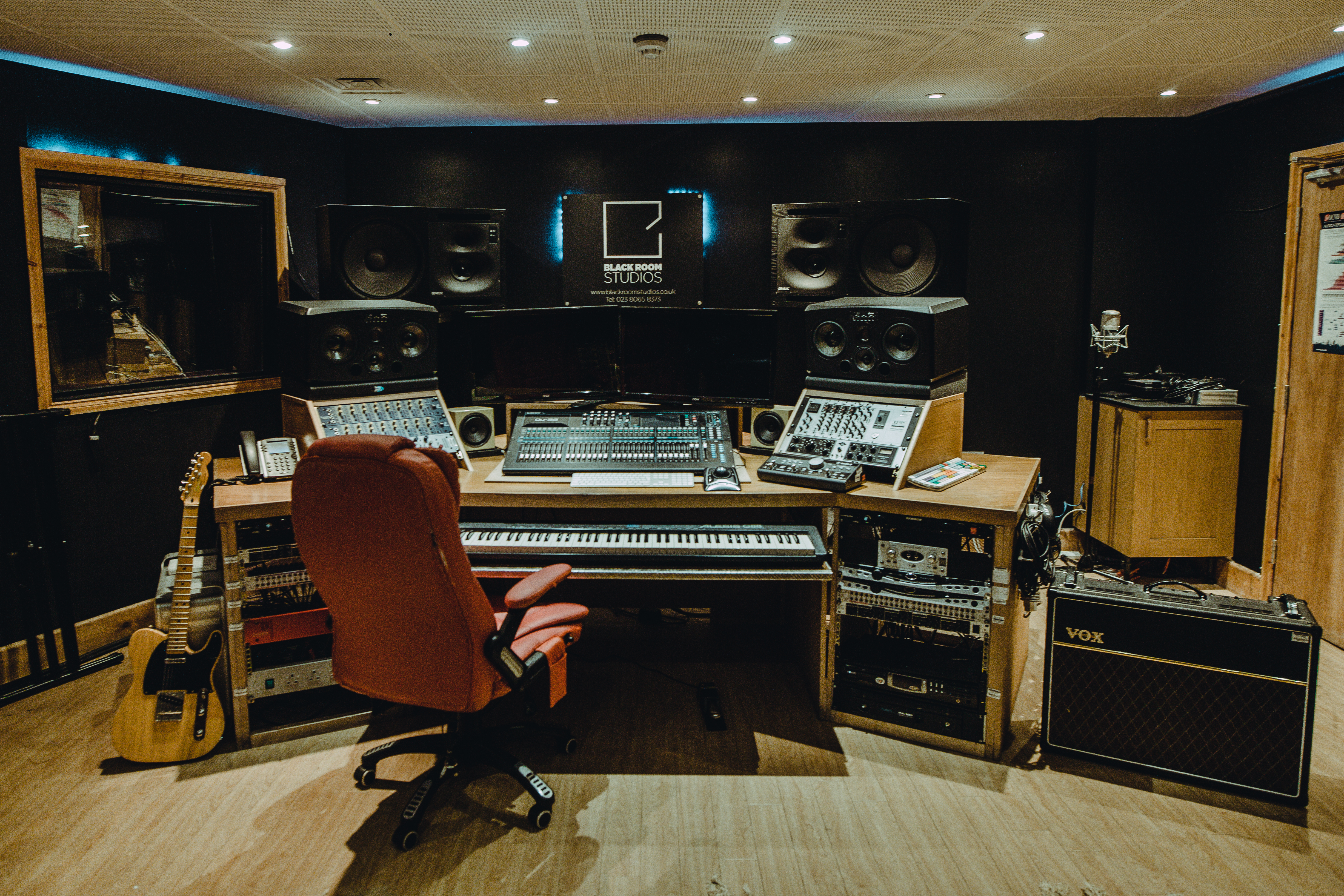 Black Room Music Studio in North London